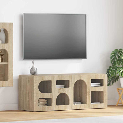 Tv-skab 100 X 35 X 40 Cm Konstrueret Træ
