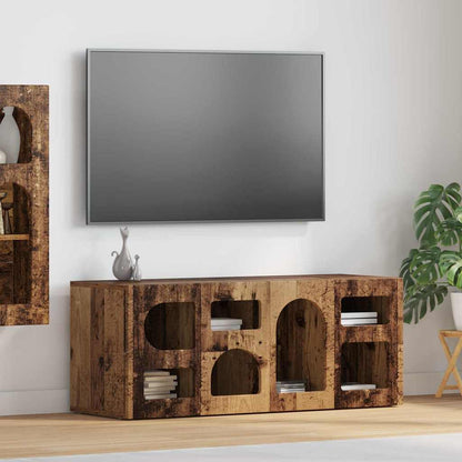 Tv-skab 100 X 35 X 40 Cm Konstrueret Træ