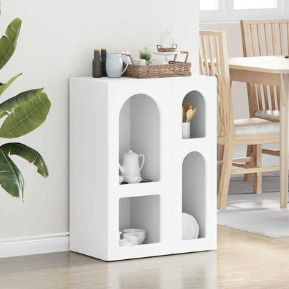 Sideboard 59 X 35 X 80.5 Cm Konstrueret Træ - Hovedbillede