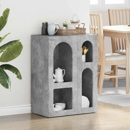 Sideboard 59 X 35 X 80.5 Cm Konstrueret Træ