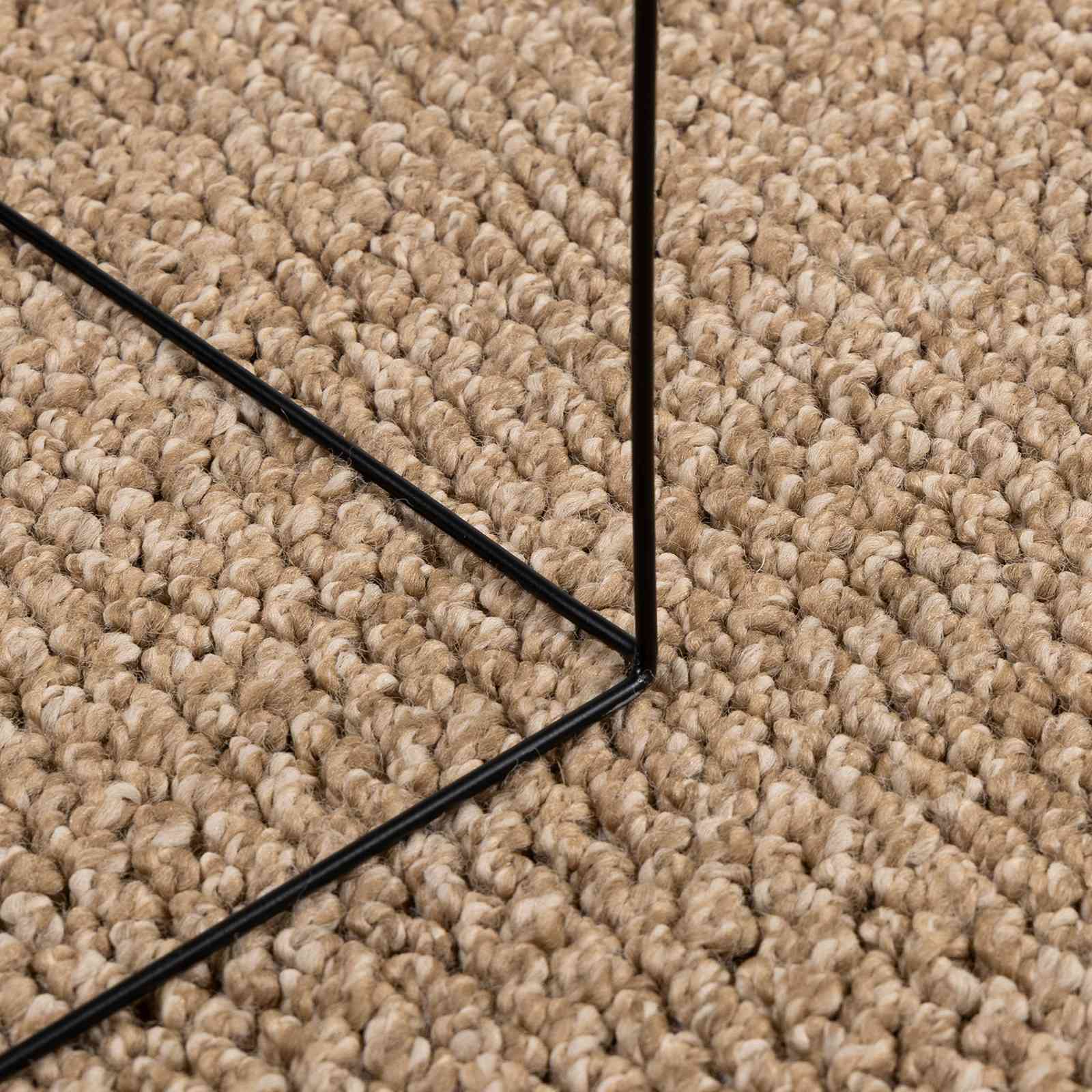Områdetæpper Rektangulær Agira Naturfarvet 150 X 80 Cm - Billede 5