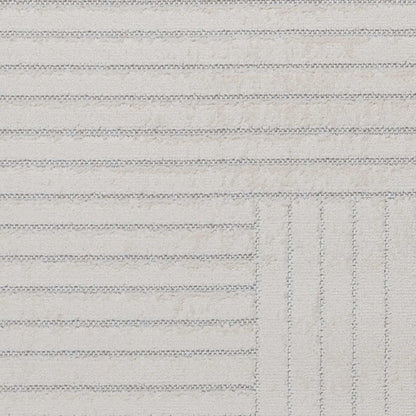 Områdetæpper Firkantet Palmeras Creme 120 X 120 Cm Polyester - Billede 7