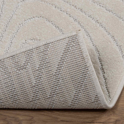 Områdetæpper Rektangulær Palmeras Creme 280 X 200 Cm Polyester - Billede 4