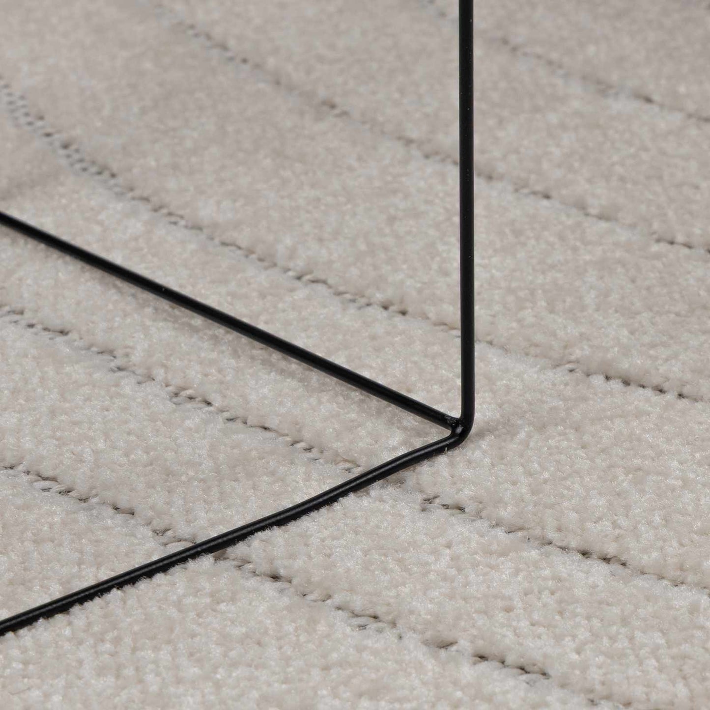 Områdetæpper Rektangulær Palmeras Creme 280 X 200 Cm Polyester - Billede 6