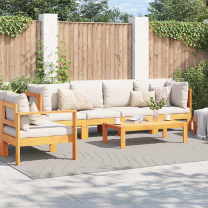 Områdetæpper Rektangulær Palmeras Creme 280 X 200 Cm Polyester - Billede 3