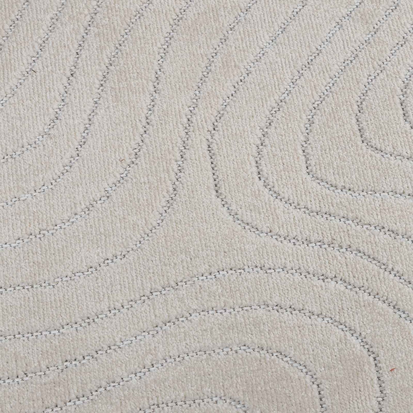 Områdetæpper Rektangulær Palmeras Creme 280 X 200 Cm Polyester - Billede 7
