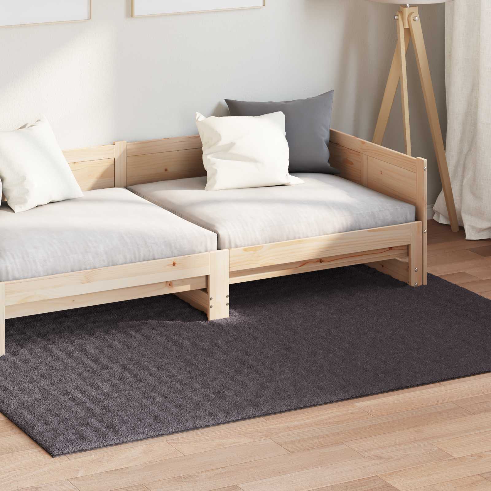 Områdetæpper Rektangulær Sirolo Antracit 200 X 140 Cm Polyester - Billede 3