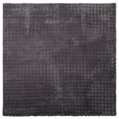 Områdetæpper Firkantet Sirolo Antracit 240 X 240 Cm Polyester - Billede 2