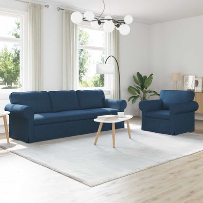 Sofa Sæt 2 Dele 155 X 82 X 80 Cm Stof