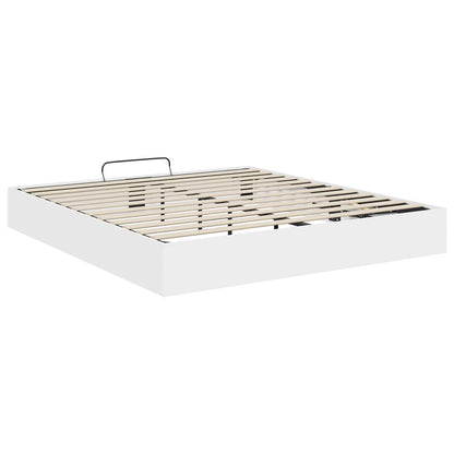 Ottoman Sengestel 203 X 160 X 25 Cm Konstrueret Træ - Billede 7