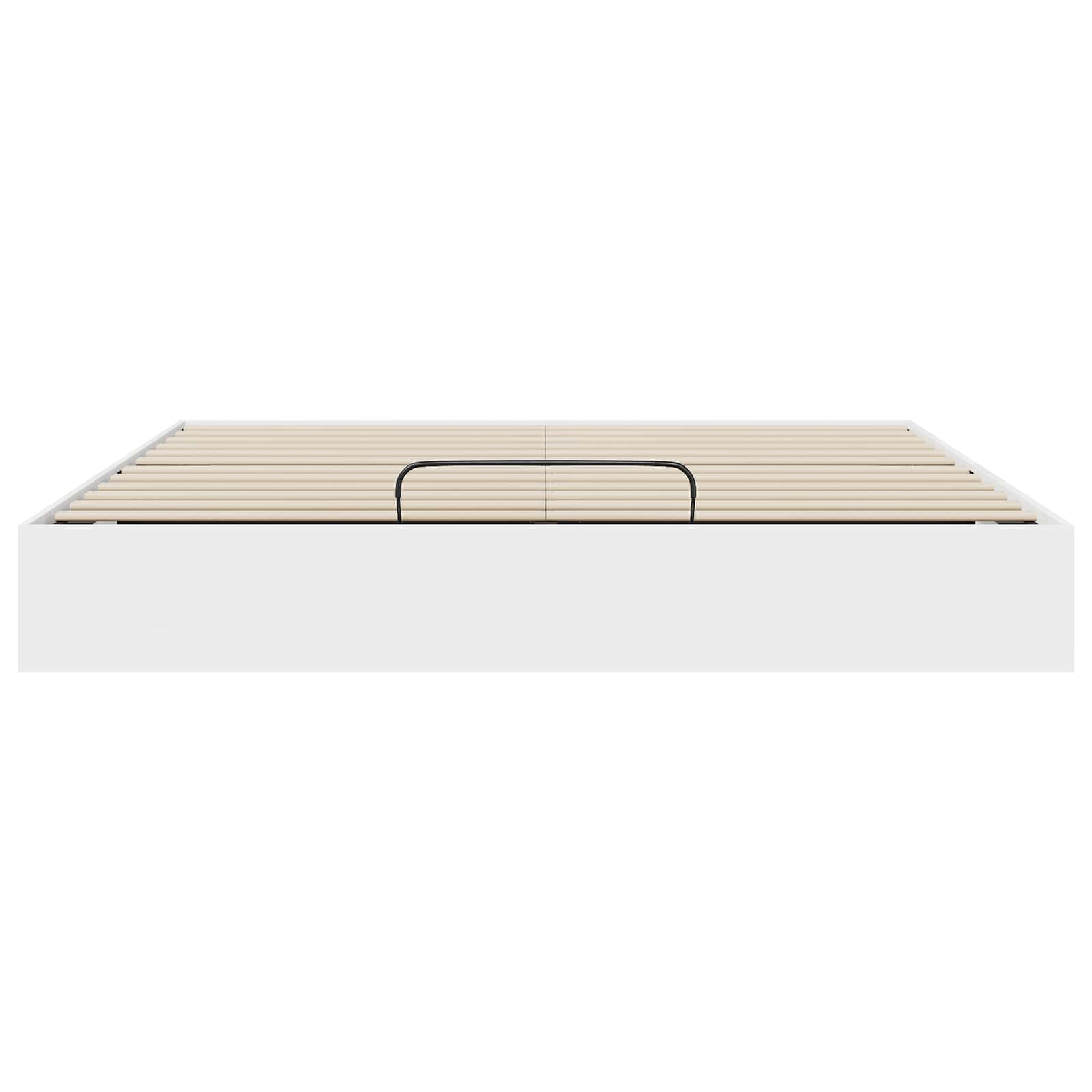 Ottoman Sengestel 203 X 160 X 25 Cm Konstrueret Træ - Billede 5