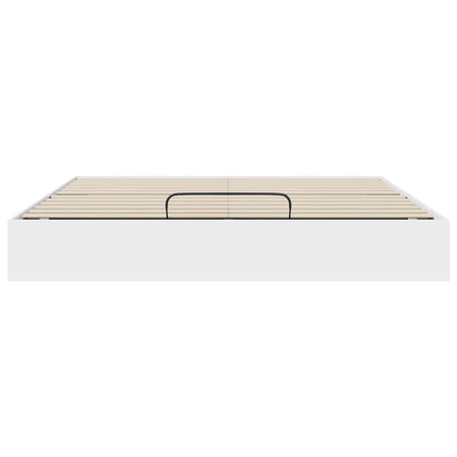 Ottoman Sengestel 203 X 160 X 25 Cm Konstrueret Træ - Billede 5
