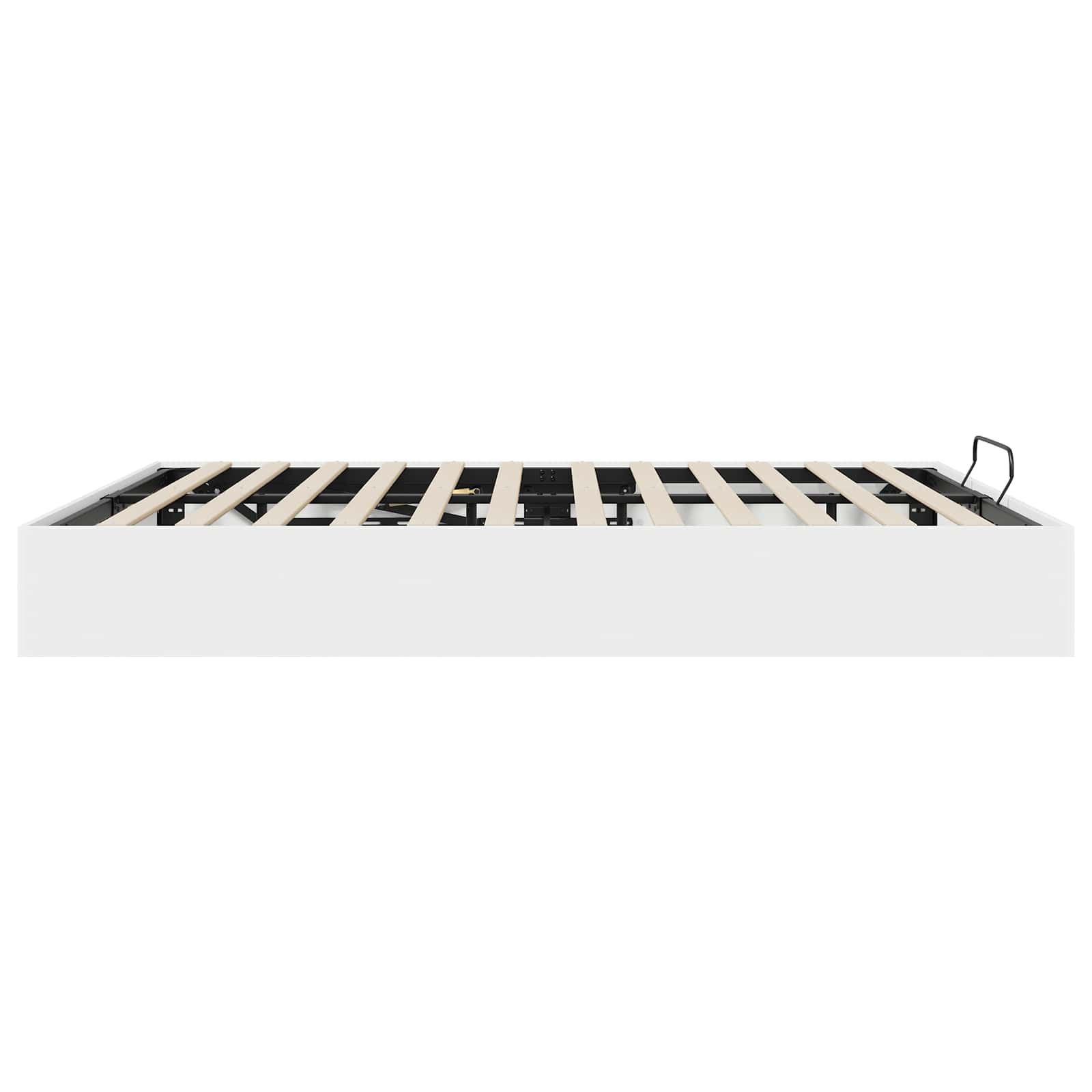 Ottoman Sengestel 203 X 160 X 25 Cm Konstrueret Træ - Billede 6