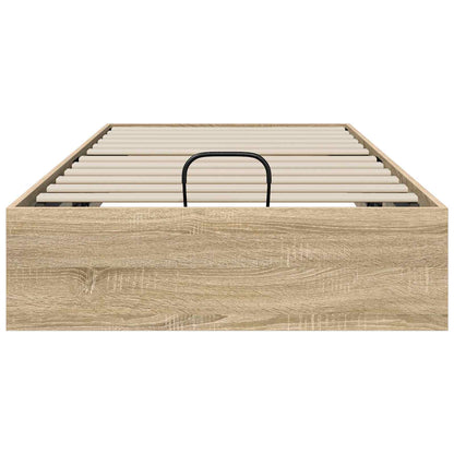 Ottoman Sengestel Sonoma Eg 203 X 80,5 X 25 Cm Konstrueret Træ - Billede 5