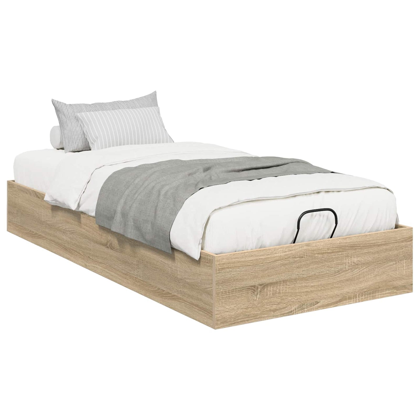 Ottoman Sengestel Sonoma Eg 203 X 80,5 X 25 Cm Konstrueret Træ - Billede 2