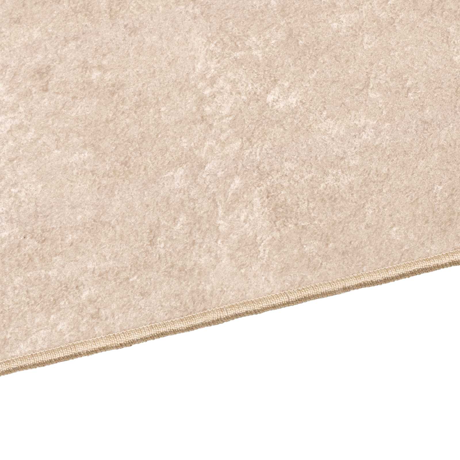 Tæppe Runner Marsa Creme 190 X 300 Cm Polyester Og Pvc - Billede 3