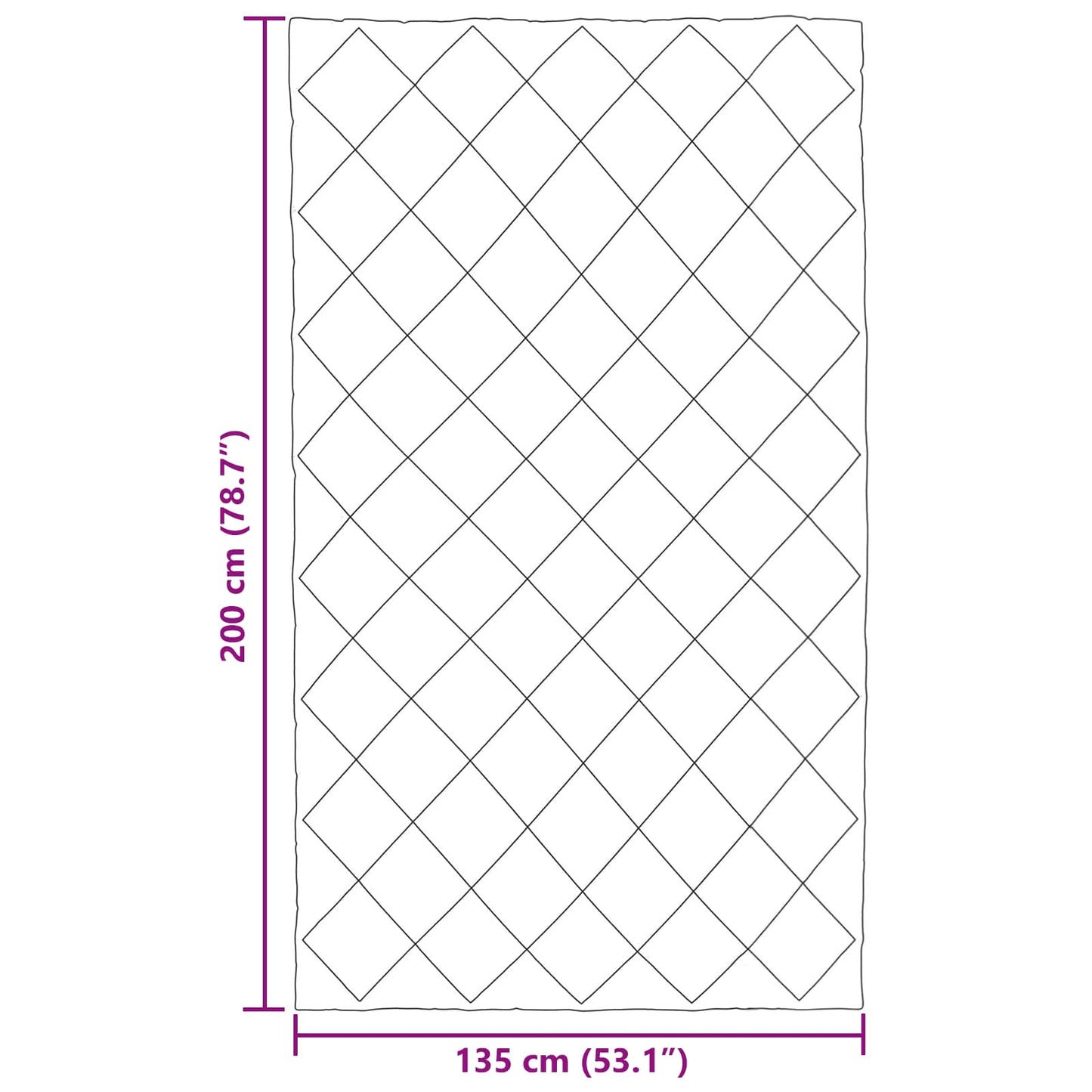 Sommer Dyne 200 X 135 Cm Mikrofiber - Billede 10