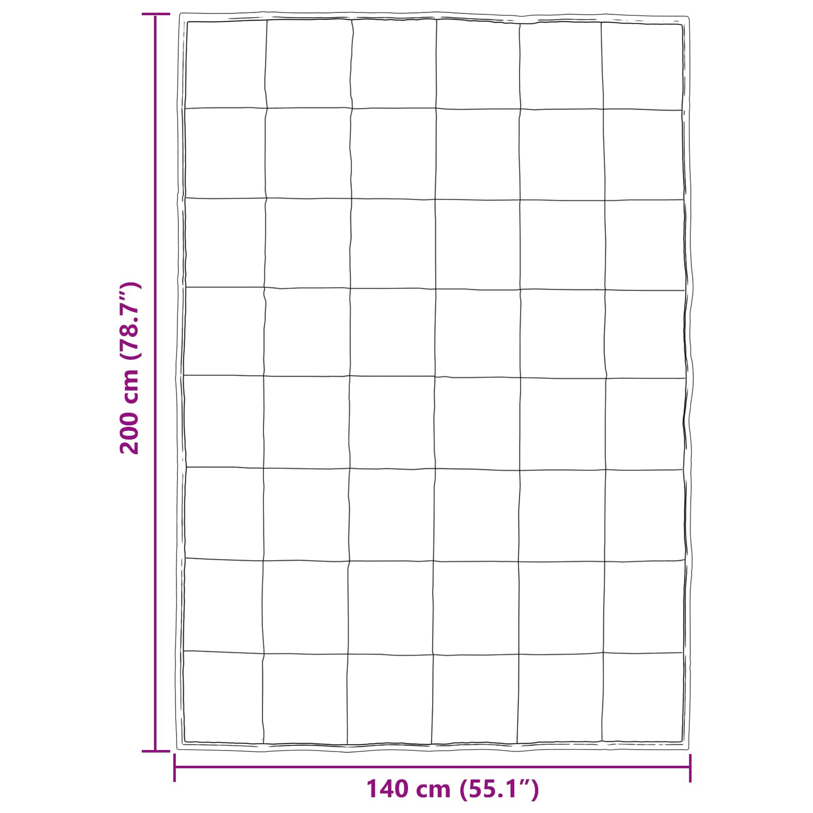 Sommer Dyne 200 X 140 Cm Satin Og Mikrofiber - Billede 10