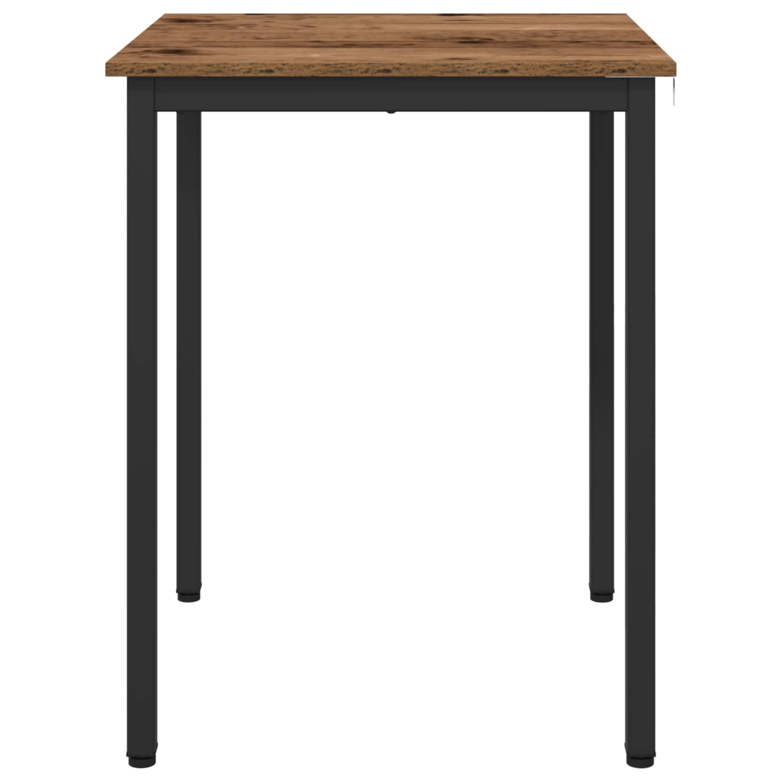 Spiseborde 60 X 60 X 75 Cm Konstrueret Træ Egetræ Firkantet - Billede 5