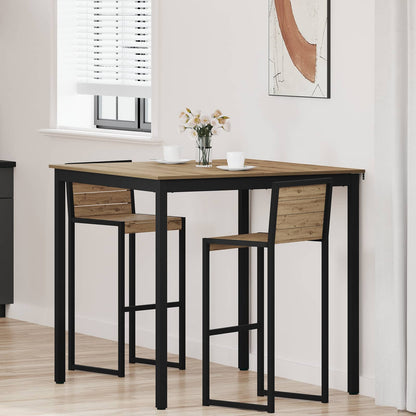 Stående Barbord Konstrueret Træ