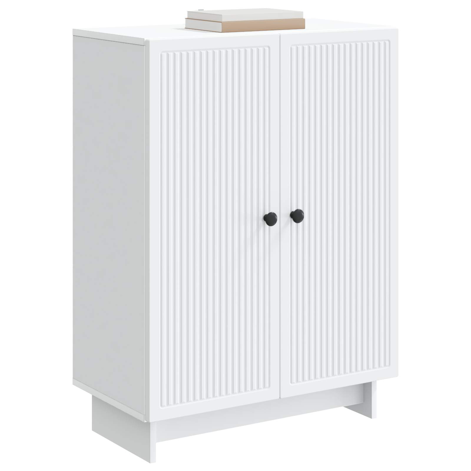 Sideboard 66 X 34,5 X 90 Cm Konstrueret Træ - Billede 2