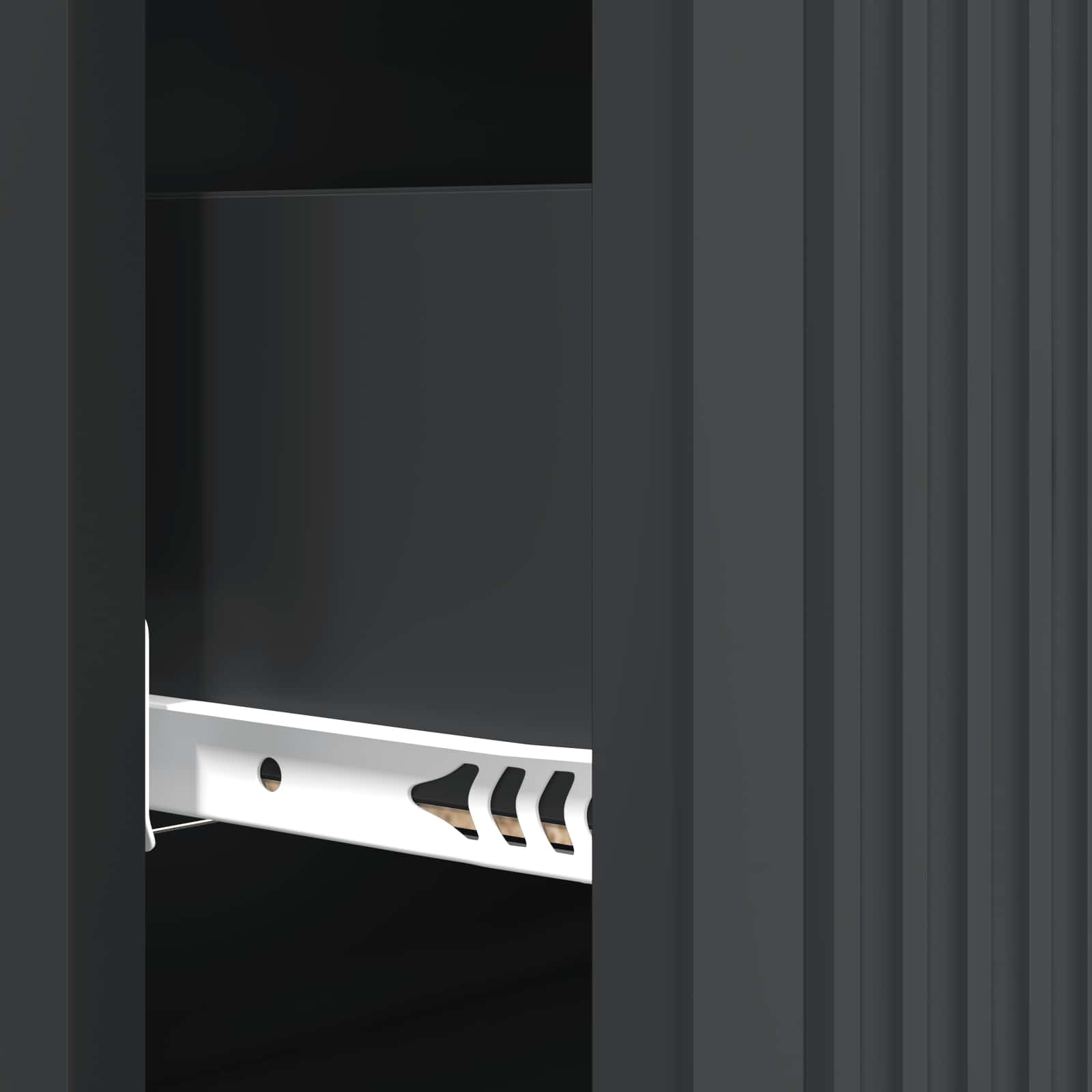 Skuffeskab 66 X 34,5 X 90 Cm Konstrueret Træ - Billede 8