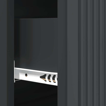 Skuffeskab 66 X 34,5 X 90 Cm Konstrueret Træ - Billede 8