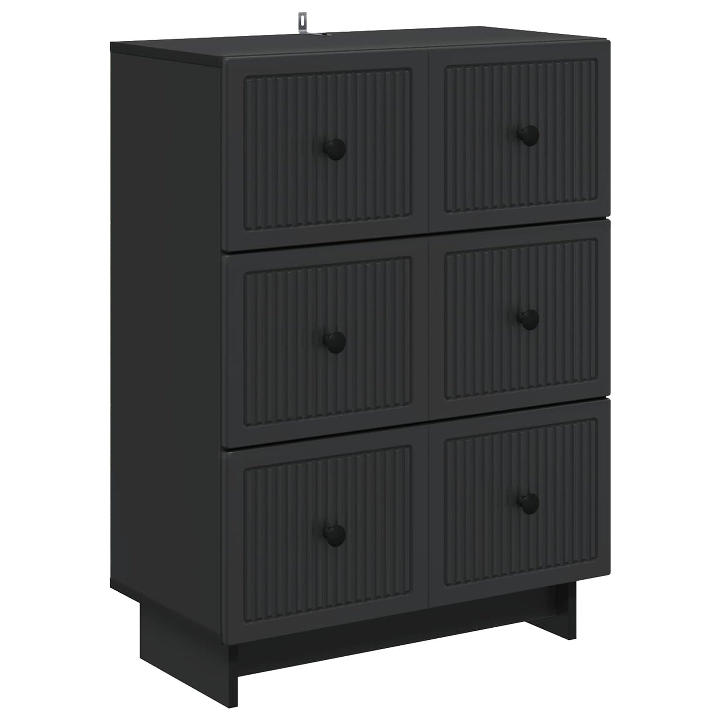 Skuffeskab 66 X 34,5 X 90 Cm Konstrueret Træ - Hovedbillede