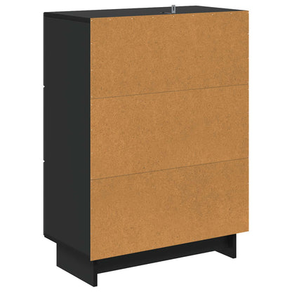 Skuffeskab 66 X 34,5 X 90 Cm Konstrueret Træ - Billede 6