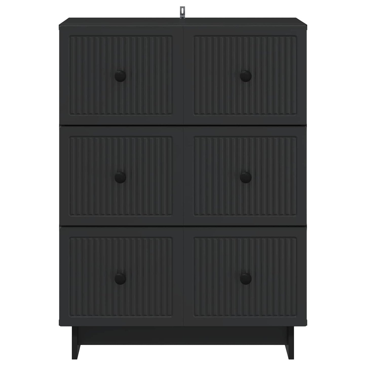 Skuffeskab 66 X 34,5 X 90 Cm Konstrueret Træ - Billede 4