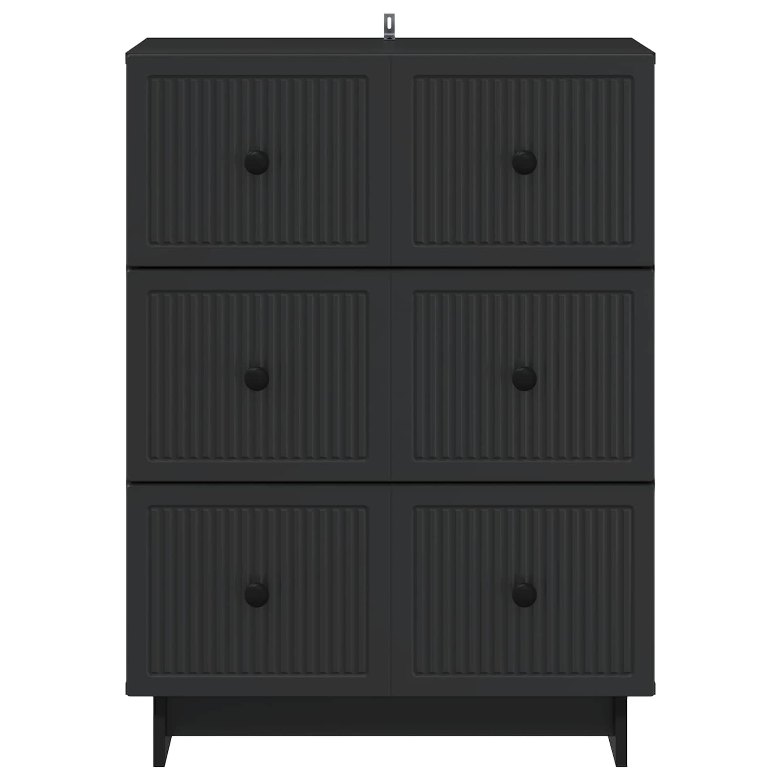 Skuffeskab 66 X 34,5 X 90 Cm Konstrueret Træ - Billede 4