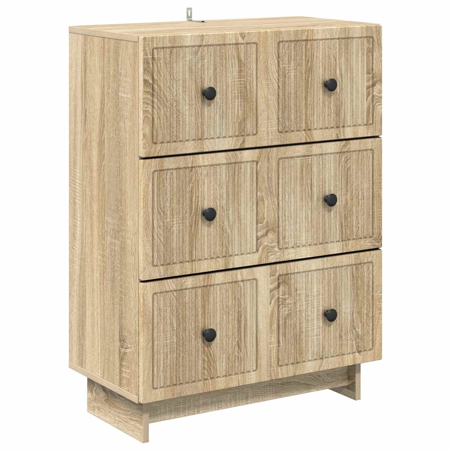 Skuffeskab 66 X 34,5 X 90 Cm Konstrueret Træ
