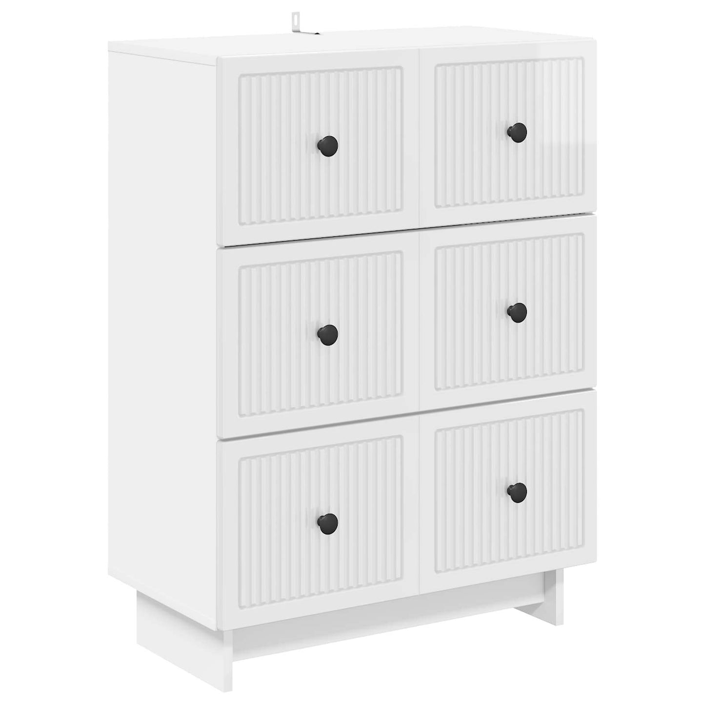 Skuffeskab 66 X 34,5 X 90 Cm Konstrueret Træ