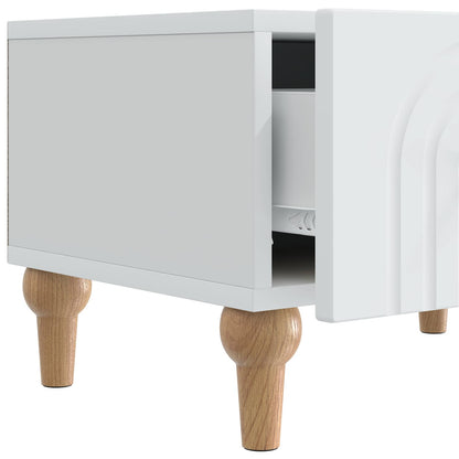 Tv-skab Med Skuffe 147 X 34,5 X 30 Cm Konstrueret Træ - Billede 8