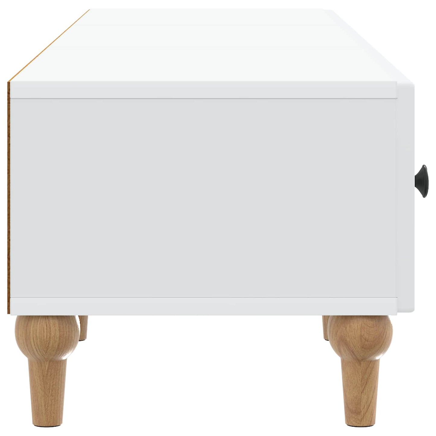 Tv-skab Med Skuffe 147 X 34,5 X 30 Cm Konstrueret Træ - Billede 6
