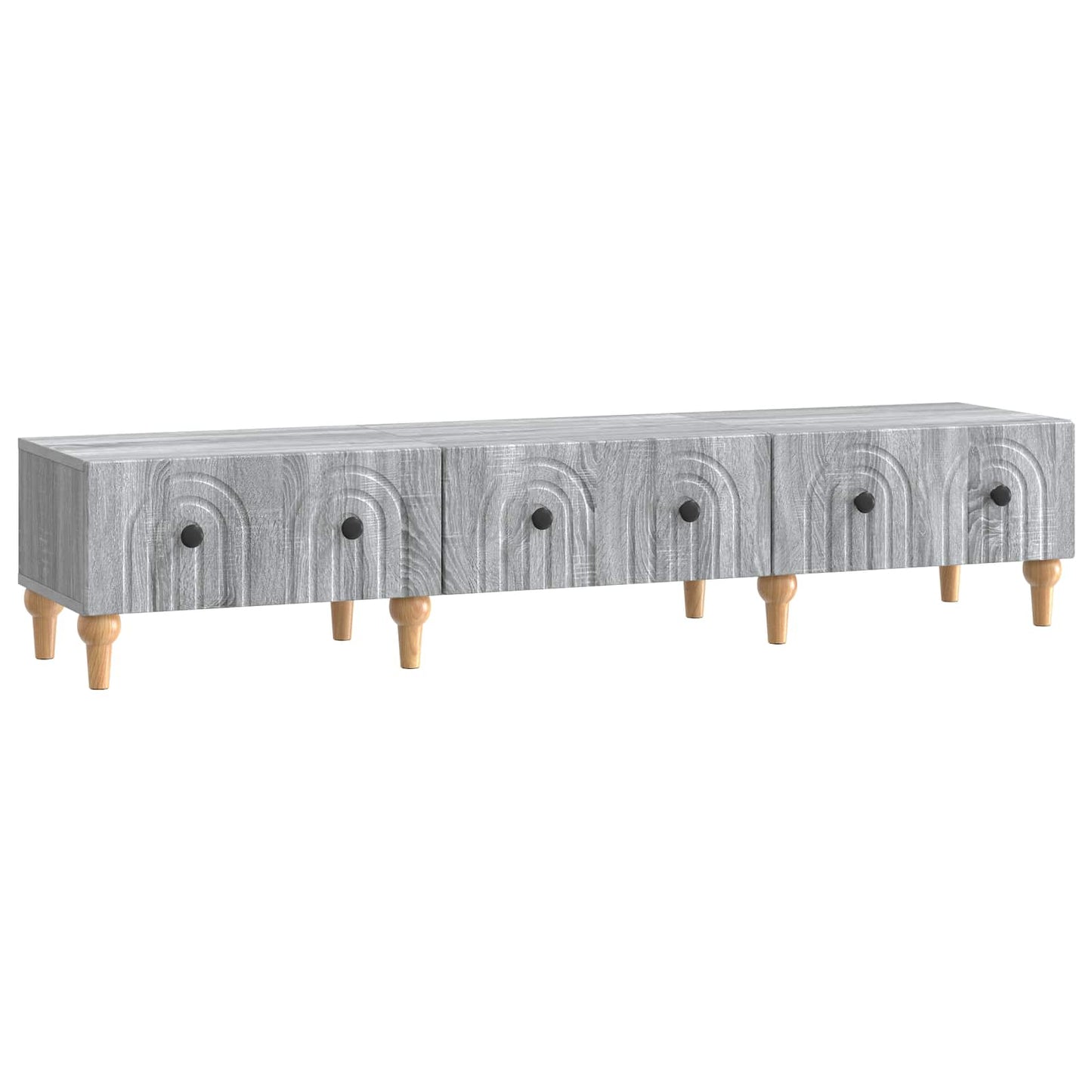 Tv-skab Med Skuffe 147 X 34,5 X 30 Cm Konstrueret Træ - Variant 894251