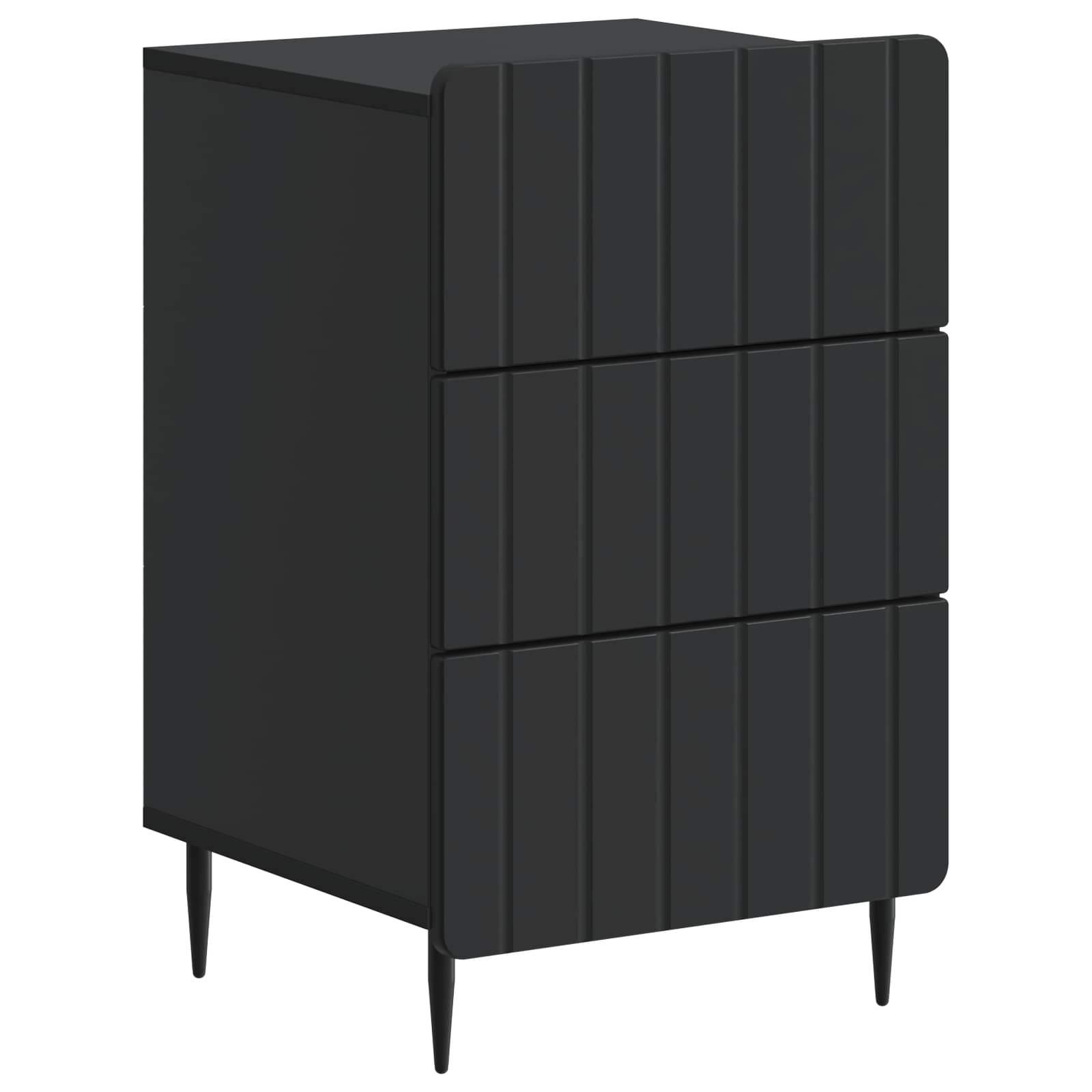 Natskab Med Skuffe 43x 41 X 68 Cm Konstrueret Træ - Hovedbillede