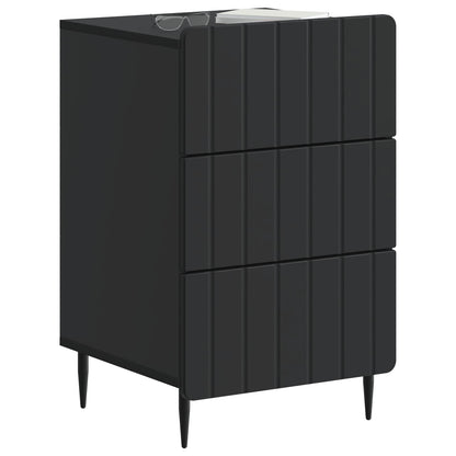 Natskab Med Skuffe 43x 41 X 68 Cm Konstrueret Træ - Billede 2