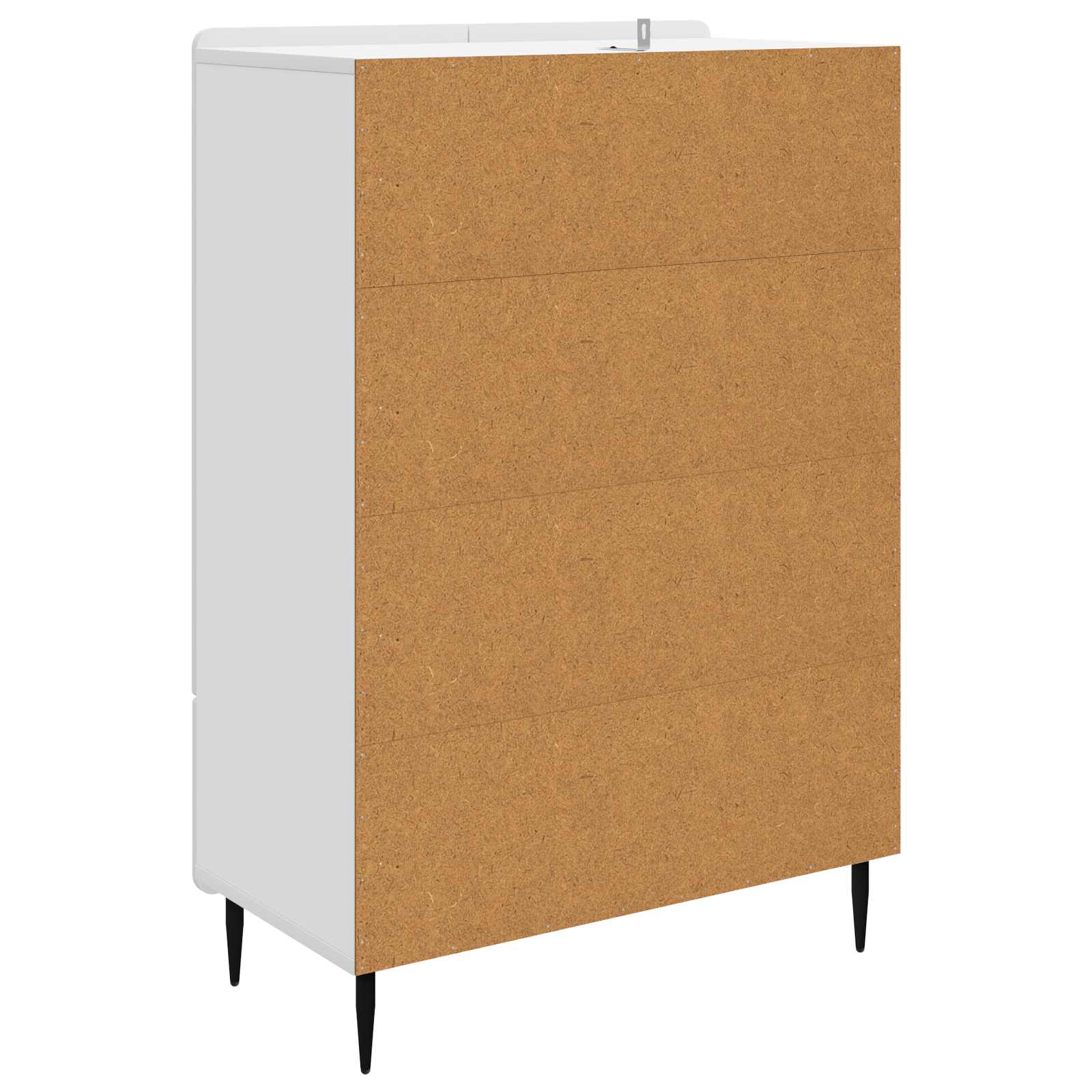 Sideboard Med Skuffe 66 X 34,5 X 97 Cm Konstrueret Træ - Billede 7