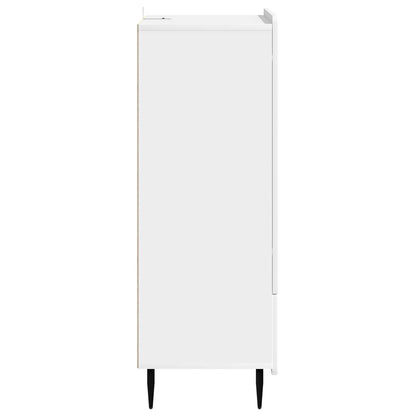 Sideboard Med Skuffe 66 X 34,5 X 97 Cm Konstrueret Træ - Billede 6
