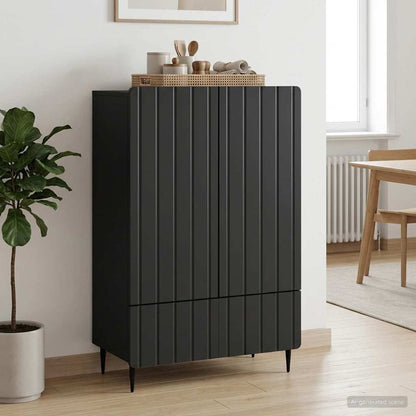 Sideboard Med Skuffe 66 X 34,5 X 97 Cm Konstrueret Træ - Variant 894436
