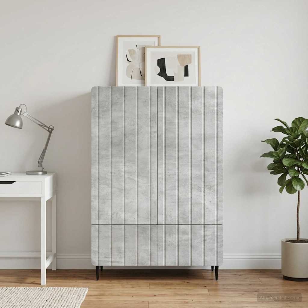 Sideboard Med Skuffe 66 X 34,5 X 97 Cm Konstrueret Træ - Variant 894438