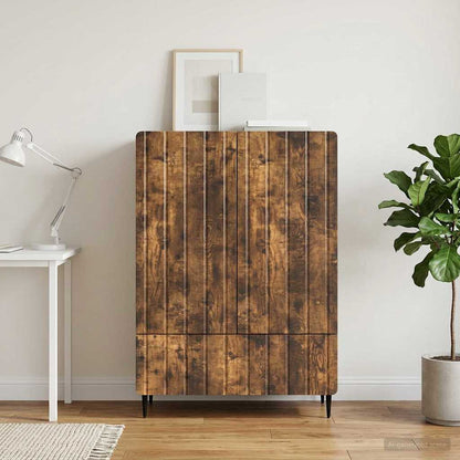 Sideboard Med Skuffe 66 X 34,5 X 97 Cm Konstrueret Træ - Variant 894440