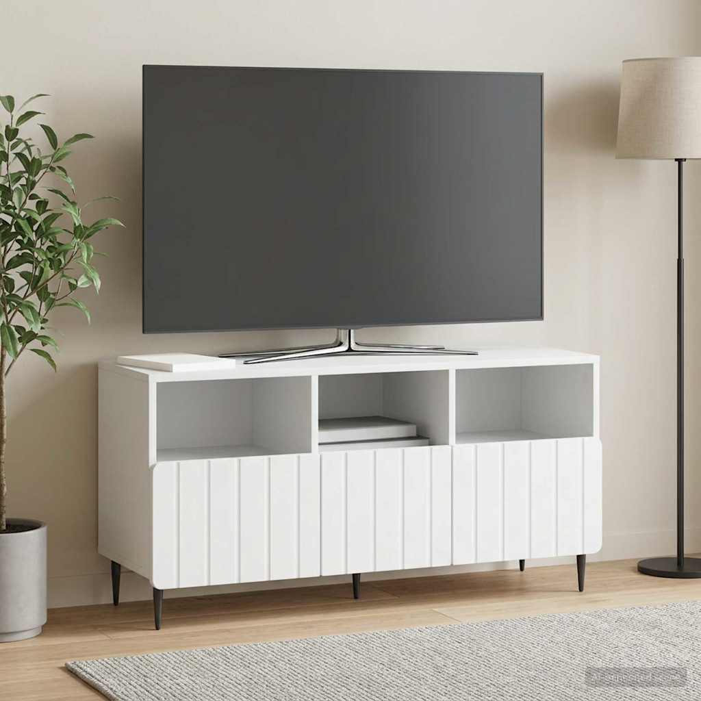 Tv-skab Med Skuffe 102 X 34,5 X 50 Cm Konstrueret Træ - Hovedbillede