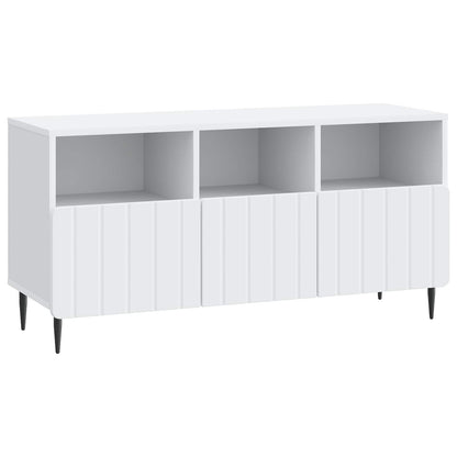 Tv-skab Med Skuffe 102 X 34,5 X 50 Cm Konstrueret Træ - Billede 2