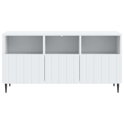 Tv-skab Med Skuffe 102 X 34,5 X 50 Cm Konstrueret Træ - Billede 5