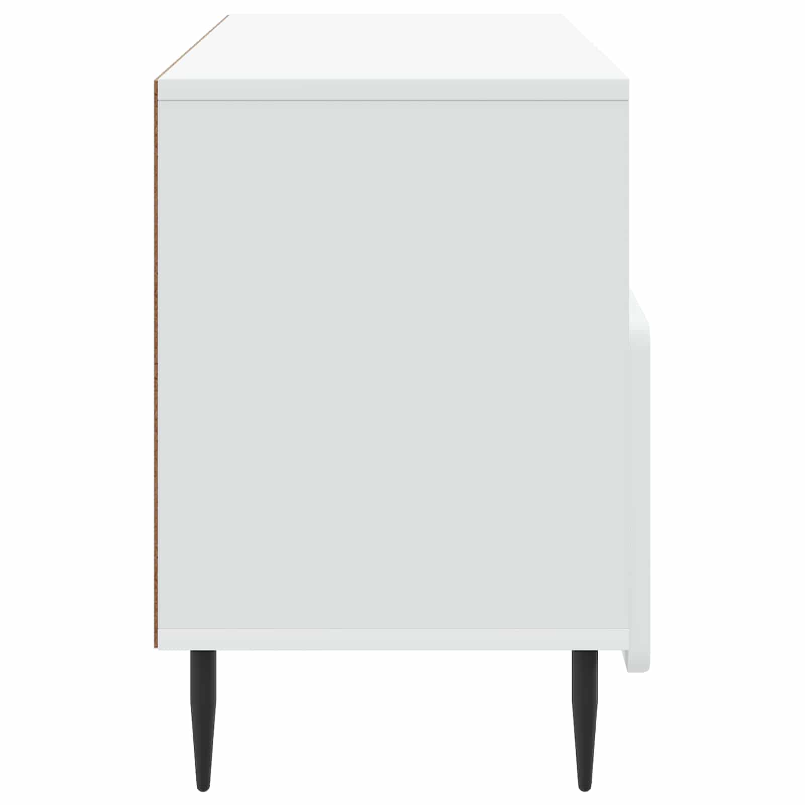 Tv-skab Med Skuffe 102 X 34,5 X 50 Cm Konstrueret Træ - Billede 6