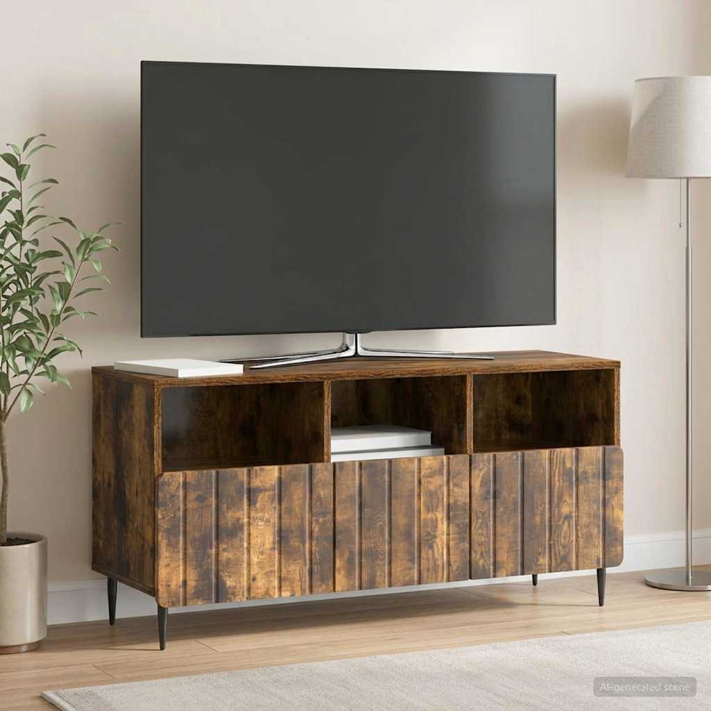 Tv-skab Med Skuffe 102 X 34,5 X 50 Cm Konstrueret Træ - Variant 894450