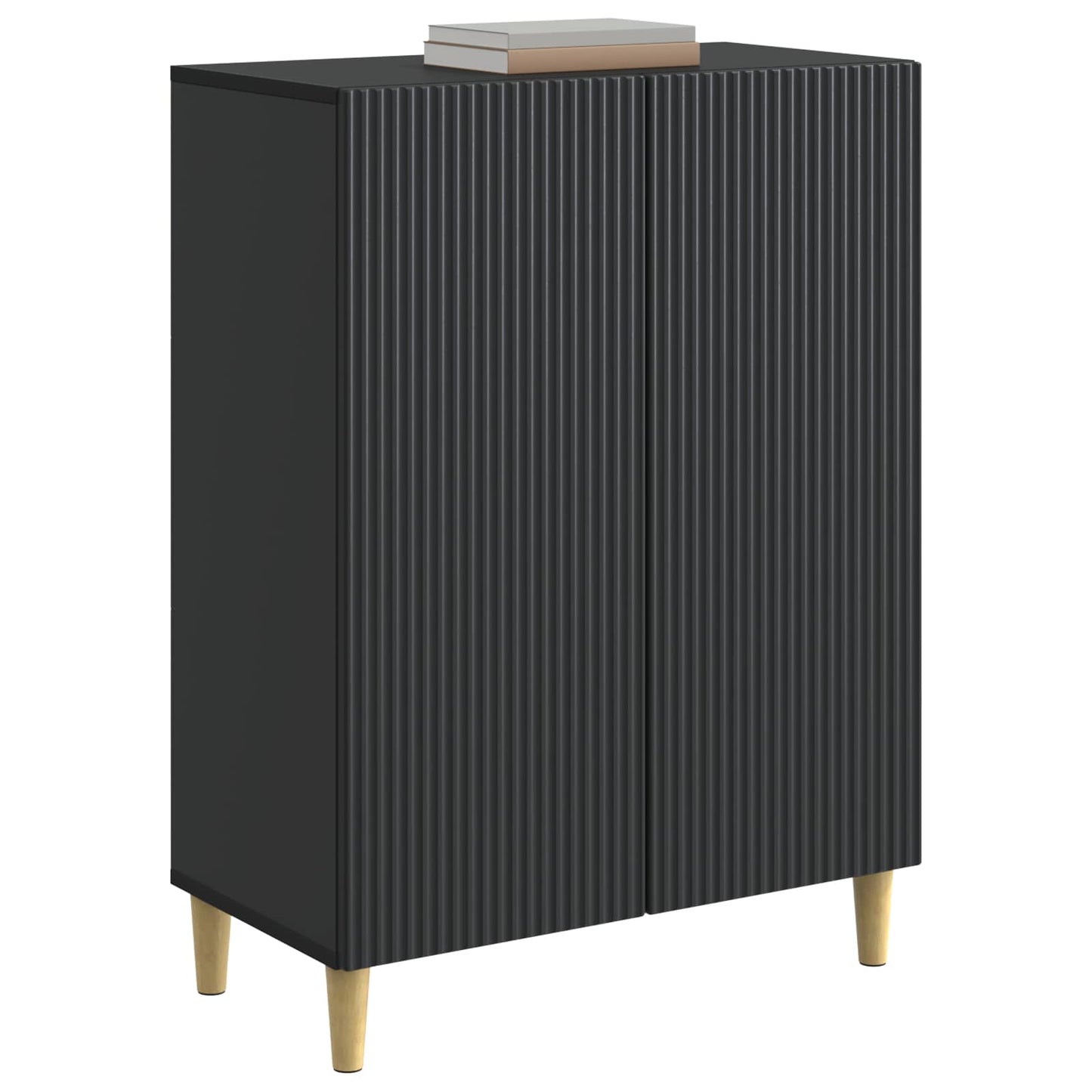 Sideboard 66 X 34,5 X 90 Cm Konstrueret Træ - Billede 2