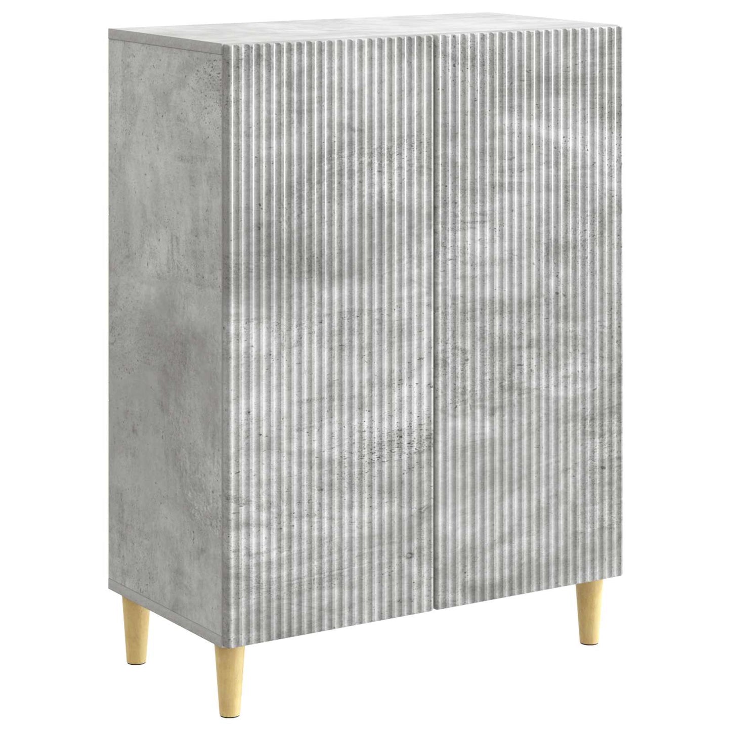 Sideboard 66 X 34,5 X 90 Cm Konstrueret Træ
